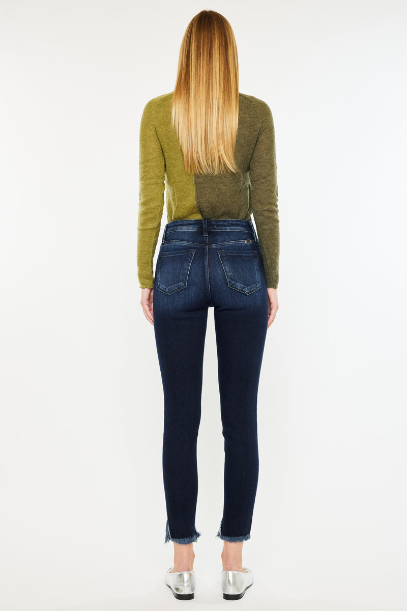Sylvia High Rise Ankle Skinny Jeans - Official Kancan USA