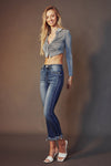 Sylvia High Rise Ankle Skinny Jeans - Official Kancan USA