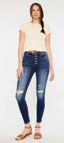 Novah High Rise Super Skinny Jeans - Official Kancan USA