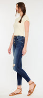Novah High Rise Super Skinny Jeans - Official Kancan USA
