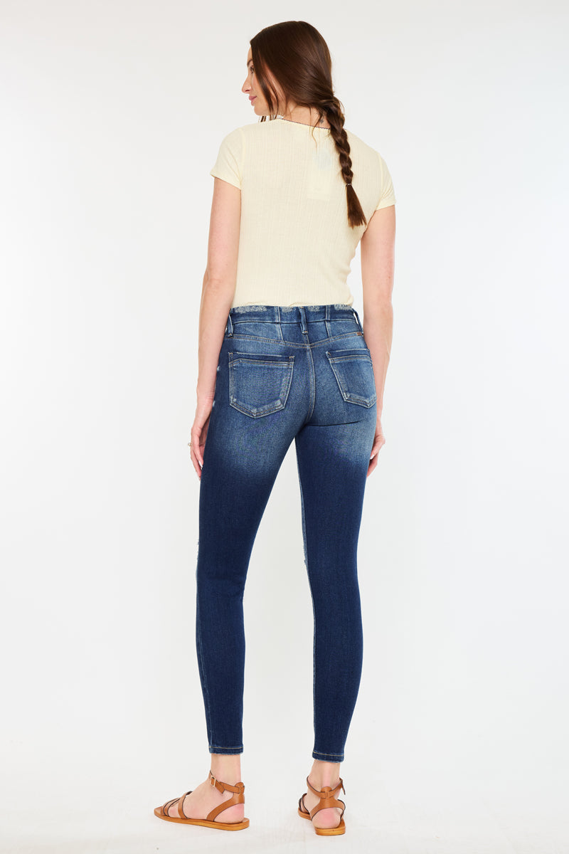 Novah High Rise Super Skinny Jeans - Official Kancan USA