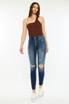 Novah High Rise Super Skinny Jeans - Official Kancan USA