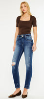 Alanis High Rise Straight Leg Jeans - Official Kancan USA