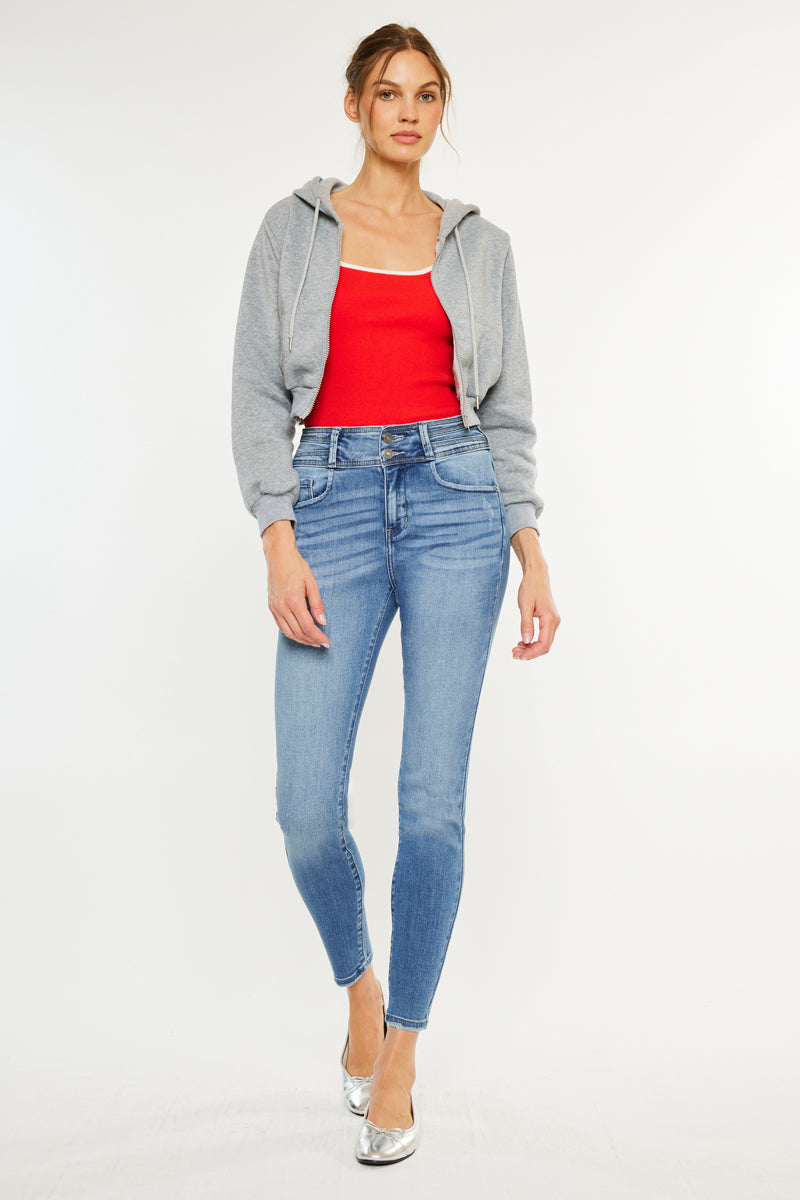 Valerie Ultra High Rise Super Skinny Jeans - Official Kancan USA