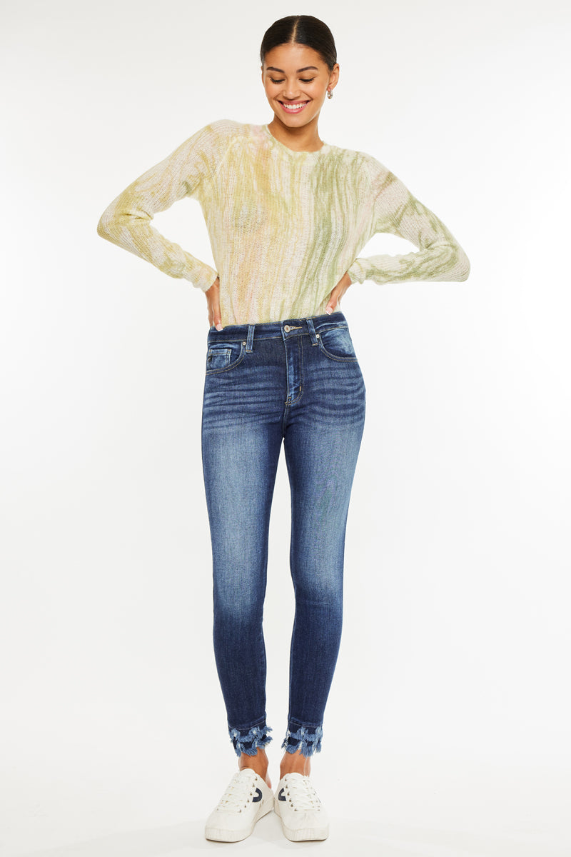 Antonella High Rise Ankle Skinny | Official Kancan USA