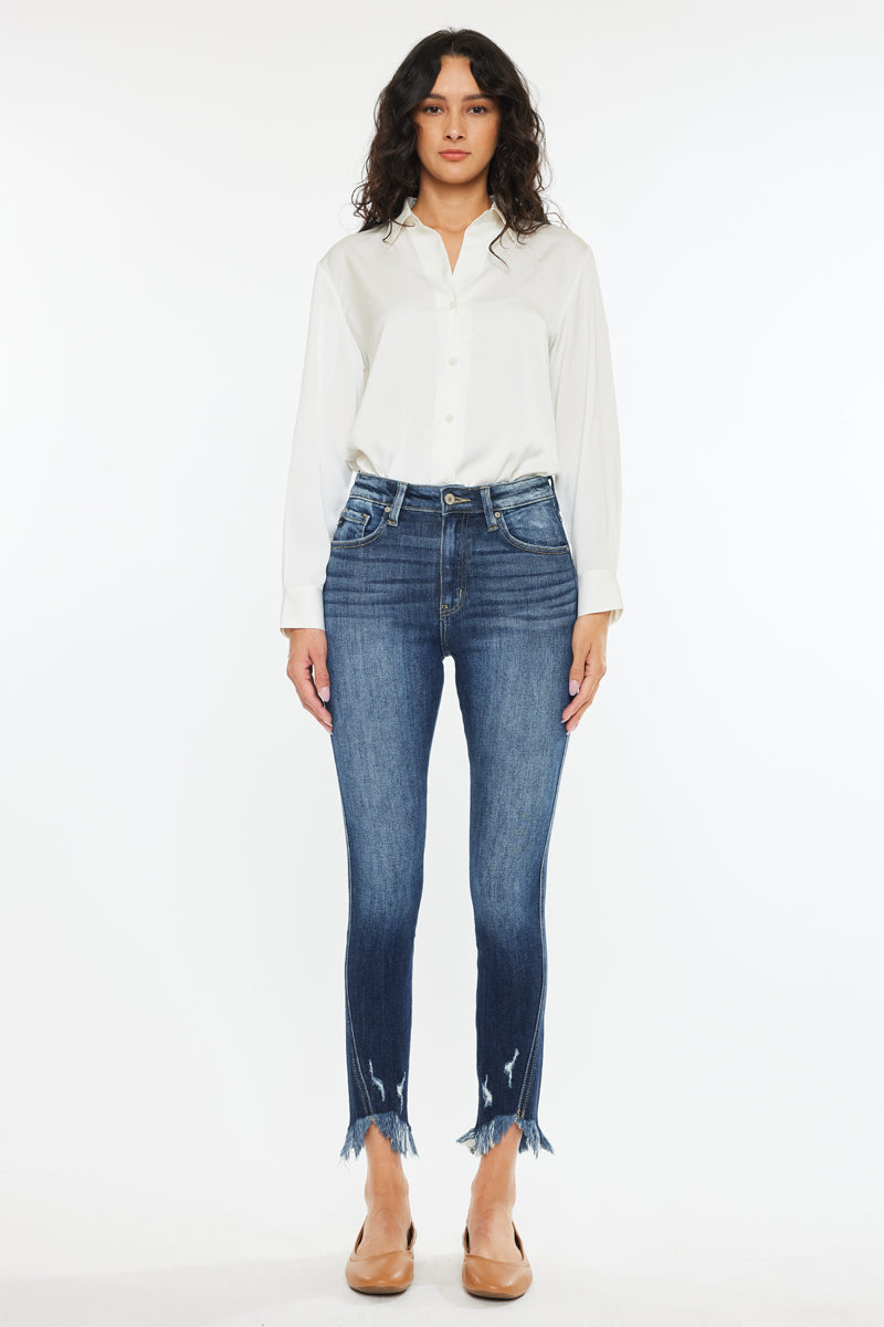 Kamala High Rise Ankle Skinny Jeans - Official Kancan USA