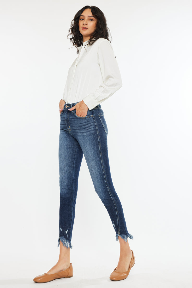 Kamala High Rise Ankle Skinny Jeans - Official Kancan USA