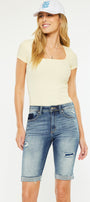 Nellie High Rise Bermuda Shorts - Official Kancan USA