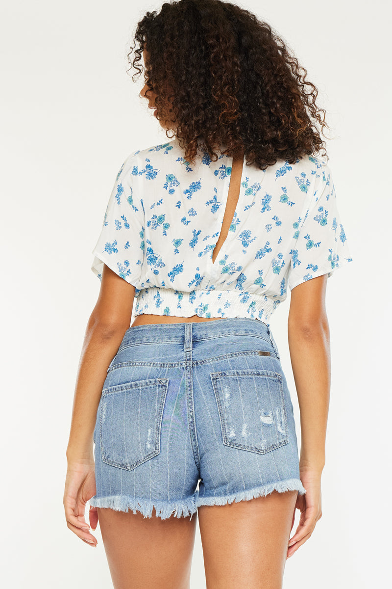 Nelly High Rise Shorts - Official Kancan USA