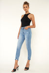 Terri High Rise Ankle Skinny Jeans - Official Kancan USA