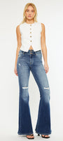 Chloe High Rise Super Flare Jeans - Official Kancan USA