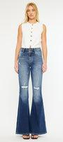 Chloe High Rise Super Flare Jeans - Official Kancan USA