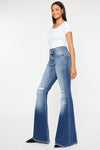 Chloe High Rise Super Flare Jeans - Official Kancan USA