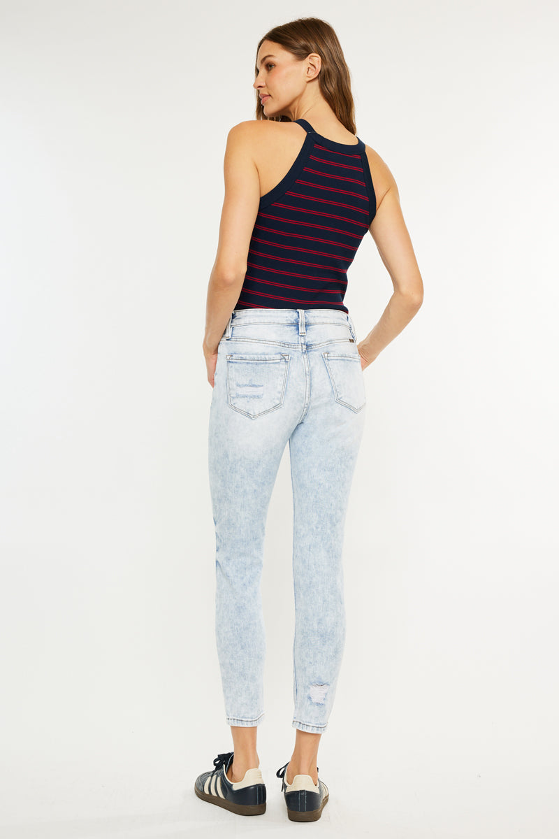 Sukie High Rise Ankle Skinny Jeans - Official Kancan USA