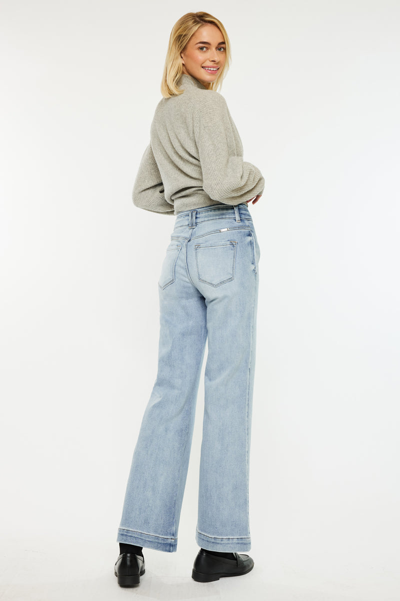 Meredith High Rise Slim Flare - Official Kancan USA