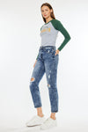 Kenzie Ultra High Rise Mom Jeans - Official Kancan USA
