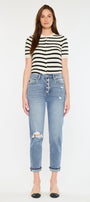 Stormi High Rise Mom Jeans - Official Kancan USA