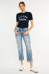 Baker Mid Rise Boyfriend Jeans - Official Kancan USA