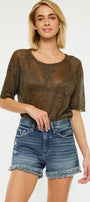 Sasha High Rise Shorts - Official Kancan USA