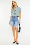 Julita High Rise Bermuda Shorts - Official Kancan USA
