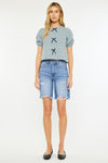 Julita High Rise Bermuda Shorts - Official Kancan USA