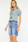 Julita High Rise Bermuda Shorts - Official Kancan USA