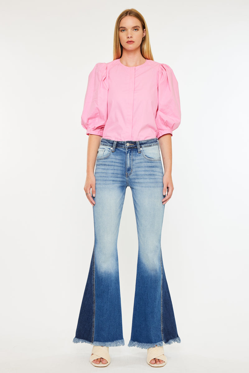 Reba High Rise Flare Jeans - Official Kancan USA