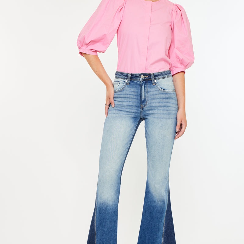 Reba High Rise Flare Jeans - Official Kancan USA