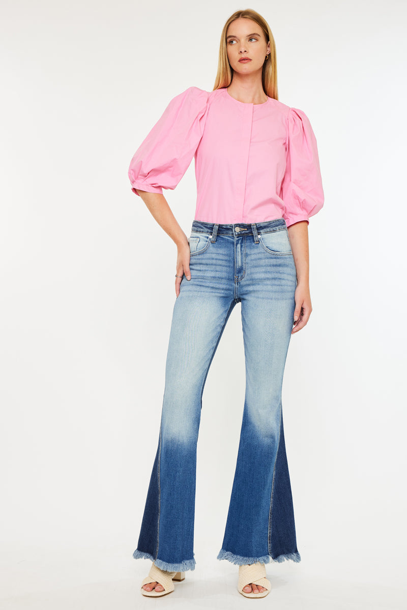 Reba High Rise Flare Jeans - Official Kancan USA