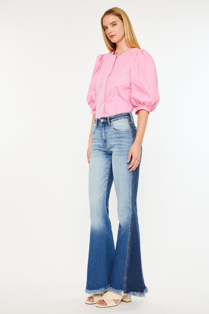 Reba High Rise Flare Jeans - Official Kancan USA