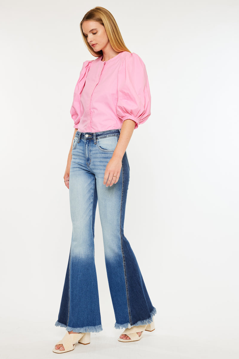 Reba High Rise Flare Jeans - Official Kancan USA