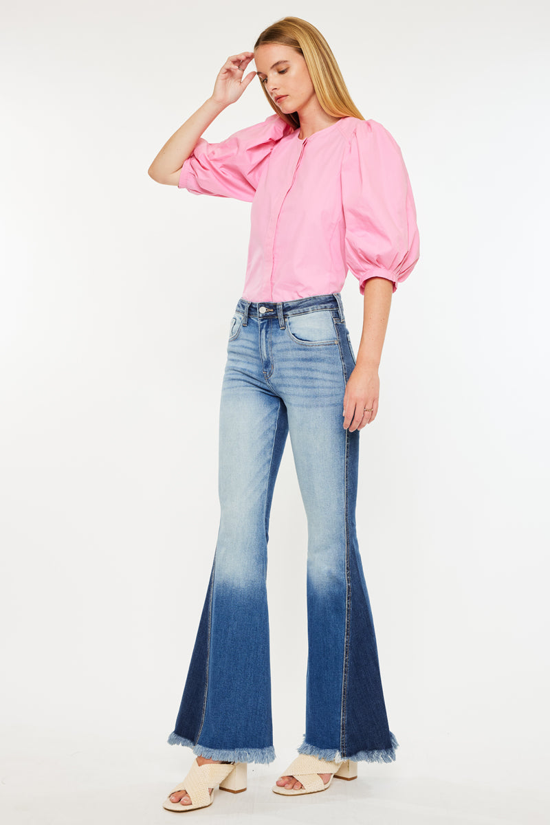 Reba High Rise Flare Jeans - Official Kancan USA
