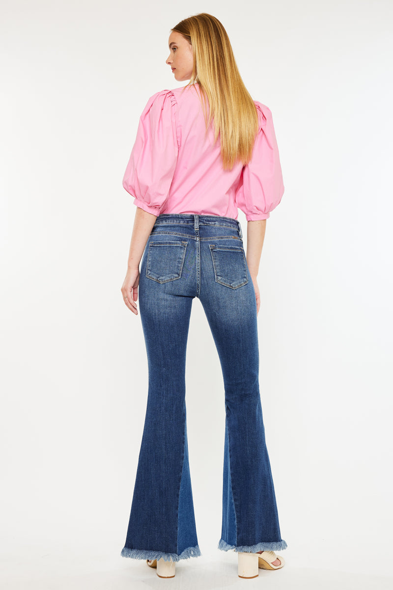 Reba High Rise Flare Jeans - Official Kancan USA