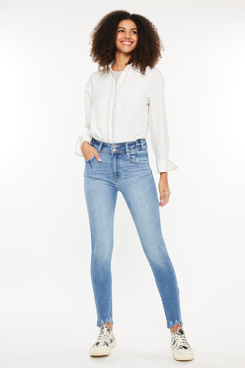 Candy High Rise Super Skinny Jeans – Kancan USA