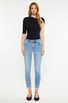 Silvanna Mid Rise Ankle Skinny Jeans