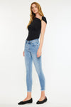 Silvanna Mid Rise Ankle Skinny Jeans