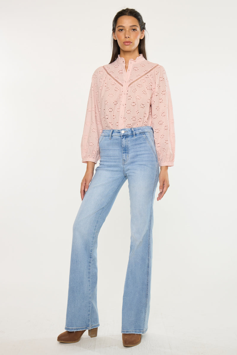 Jeanette Ultra High Rise Flare Jeans - Official Kancan USA