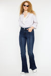 Graciela High Rise Peplum Flare Jeans - Official Kancan USA