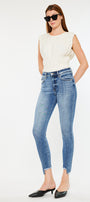 Lucy High Rise Ankle Skinny Jeans - Official Kancan USA