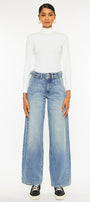 Promise High Rise Wide Leg Jeans - Official Kancan USA