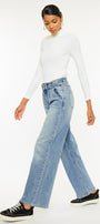 Promise High Rise Wide Leg Jeans - Official Kancan USA