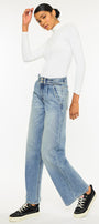 Promise High Rise Wide Leg Jeans - Official Kancan USA