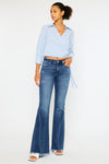 Cleo Mid Rise Flare Jeans - Official Kancan USA