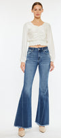 Cleo Mid Rise Flare Jeans - Official Kancan USA