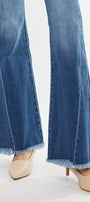 Cleo Mid Rise Flare Jeans - Official Kancan USA