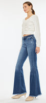 Cleo Mid Rise Flare Jeans - Official Kancan USA