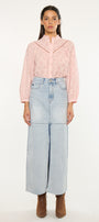 Babe Maxi Denim Skirt - Official Kancan USA