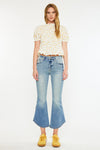 Raine High Rise Cropped Flare Jeans - Official Kancan USA