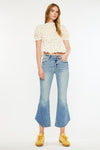 Raine High Rise Cropped Flare Jeans - Official Kancan USA