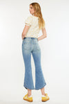 Raine High Rise Cropped Flare Jeans - Official Kancan USA